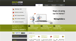 Desktop Screenshot of deltacom.be